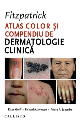 Fitzpatrick. atlas color si compendiu de dermatologie clinica - klaus wolff