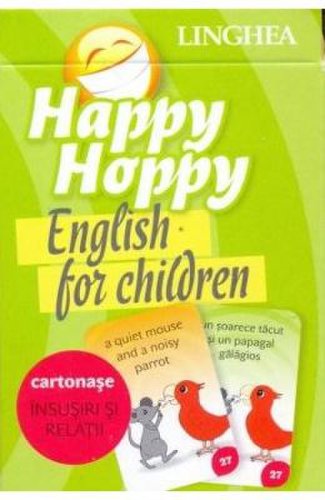 Happy hoppy. english for children. cartonase: insusiri si relatii