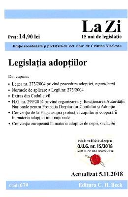 Legislatia adoptiilor act. 5.11.2018