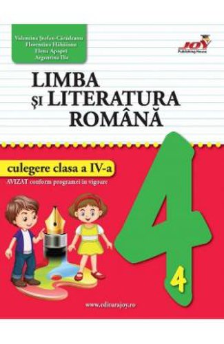 Limba si literatura romana - clasa 4 - culegere - valentina stefan-caradeanu