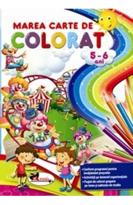 Marea carte de colorat 5-6 ani