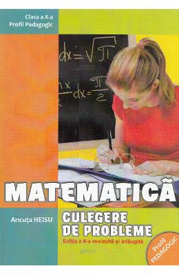 Matematica - clasa 10 - culegere de probleme ed.2 - ancuta heisu