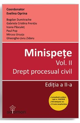 Minispete vol. 2. drept procesual civil ed.2 - evelina oprina