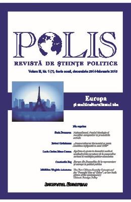 Polis vol.3 nr.2(8) serie noua martie-mai 2015 revista de stiinte politice
