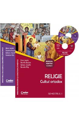 Religie. cultul ortodox - clasa 1. sem. 1+2 - manual + cd - irina leonte, daniela buzatu