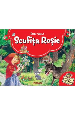 Scufita rosie. carte pop-up - tony wolf