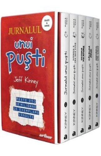 Set jurnalul unui pusti vol.1-5 - jeff kinney