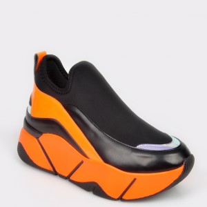 Pantofi sport gryxx portocalii, mo86w9, din piele ecologica