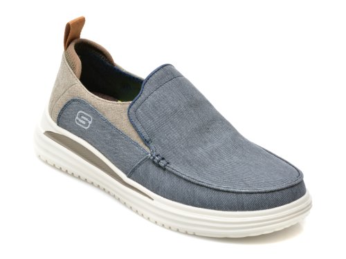 Pantofi sport skechers bleumarin, proven, din material textil