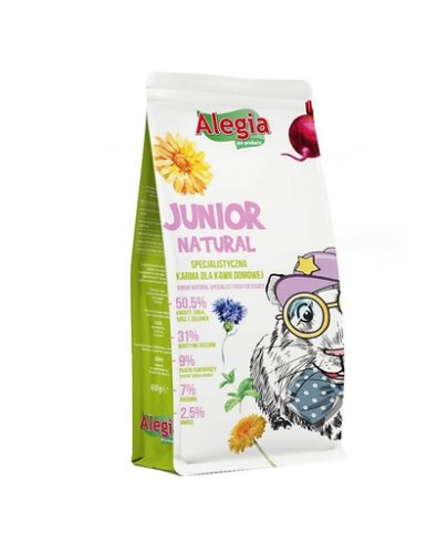 Alegia junior natural hrana pentru porcusori de guineeea juniori
