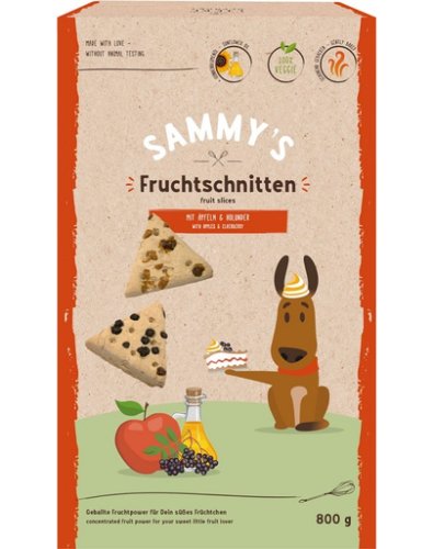 Bosch sammy’s fruit slices recompense pentru caini, felii de fructe 800 g