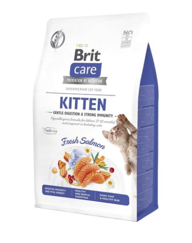 Brit care grain-free kitten immunity 0.4 kg hrana pisoi, pentru imunitate