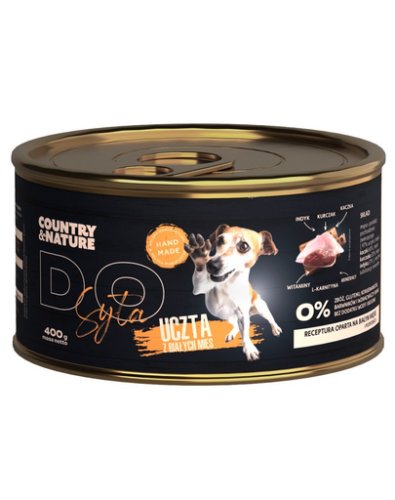 Country&nature Country nature hrana umeda caini adulti, cu pasare 400 g