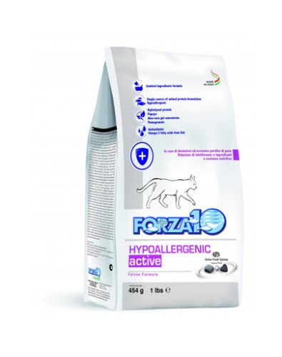 Forza 10 hypoallergenic active cat hrana uscata hipoalergenica pentru pisici active 454 g