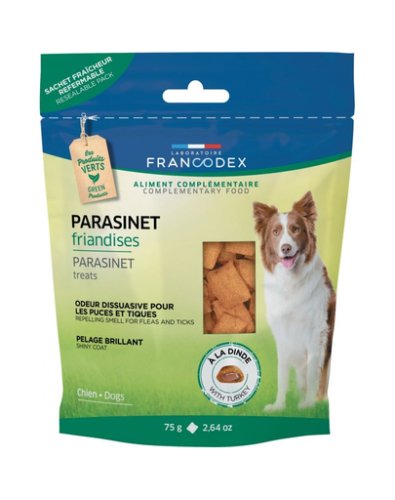 Francodex recompense pentru câini împotriva paraziților 75 gr