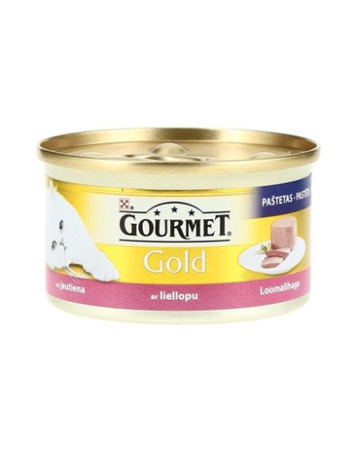 Gourmet gold mousse cu vită 85 g