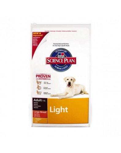 Hill's science plan canine adult light chicken 12 kg