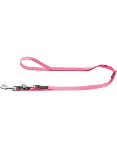Hunter convenience lesa reglabila pentru caini 1,5cm/2m, roz neon