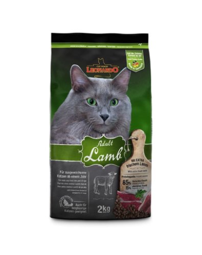 Leonardo adult lamb   rice hrana uscata pisici adulte, cu miel si orez 2 kg