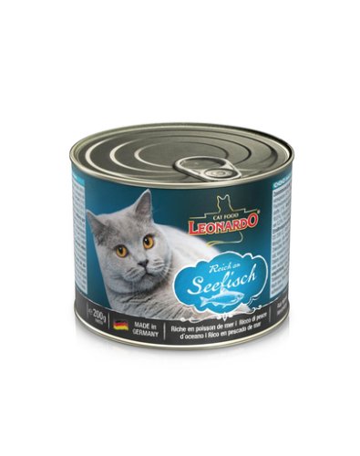 Leonardo quality selection hrana umeda pentru pisici, bogata in peste 200 g