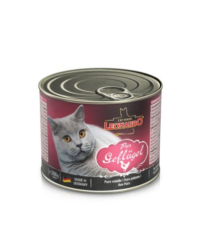 Leonardo quality selection hrana umeda pentru pisici, cu pasare de curte 200 g