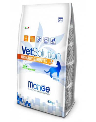 Monge vet solution cat urinary, hrana umeda pentru pisici cu probleme ale tractului urinar, 400 g