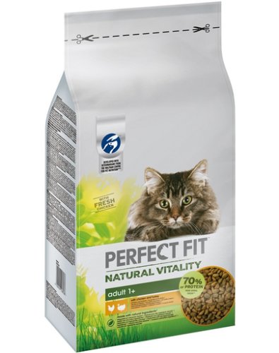 Perfect fit natural vitality hrana uscata pentru pisici adulte, cu pui si curcan 6 kg