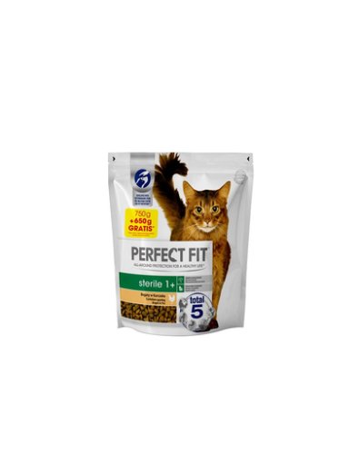 Perfect fit (sterile 1+) hrana uscata pentru pisici sterilizate, bogata in pui 1,4 kg
