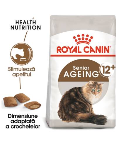 Royal Canin ageing 12+ hrană uscată pisică 4 kg
