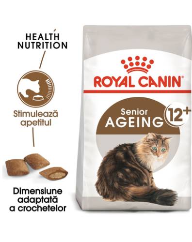 Royal canin ageing 12+ hrană uscată pisică 400 g