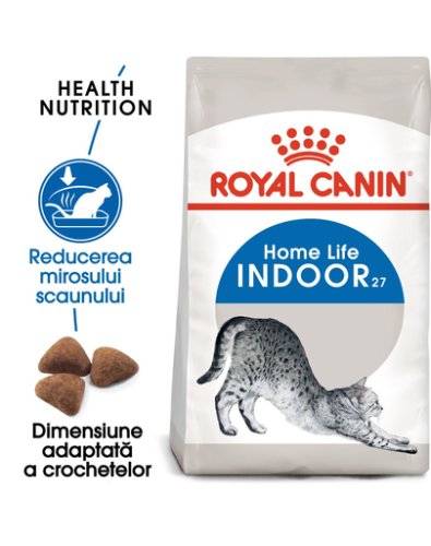 Royal canin indoor hrană uscată pisică 400 g