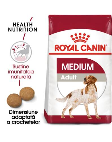 Royal canin medium adult hrană uscată câine 7+ 15 kg