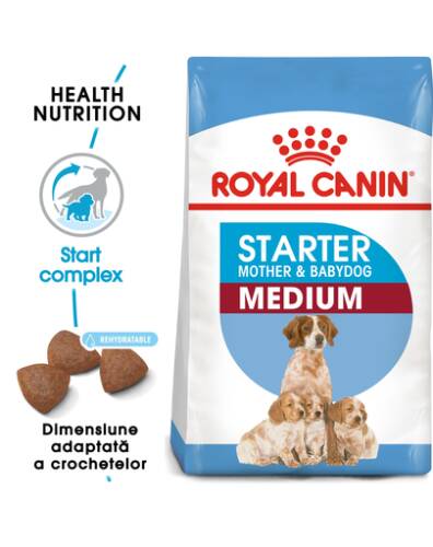 Royal canin medium starter mother & babydog hrană uscată câine 12 kg