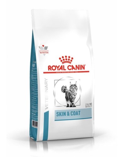 Royal canin veterinary cat derma skin coat 1,5 kg hrana dietetica pentru pisici de la sterilizare/castrare