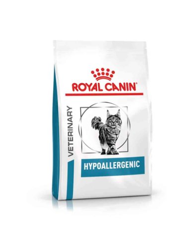 Royal canin veterinary cat hypoallergenic 0,4 kg dieta veterinara pisici adulte care prezinta reactii alimentare adverse