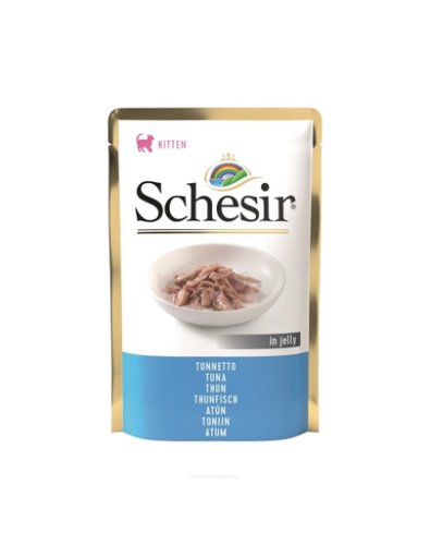 Schesir hrana umeda pentru pisoi, cu ton, 85 g