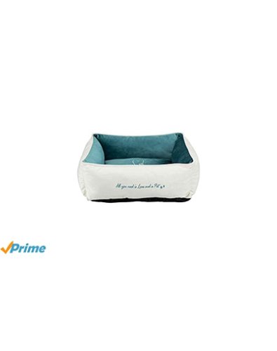 Trixie pat pentru caini sau pisici, 80 × 60 cm, culoare albastru