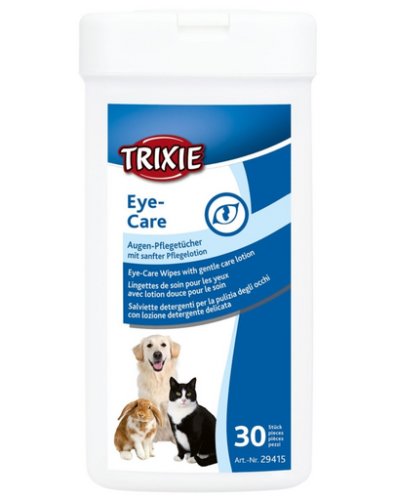 Trixie servetele umede ingrijire ochi animale mici, 30 buc