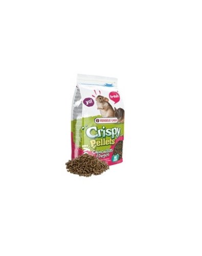 Versele-laga crispy pellets chinchillas degus 25kg granule pentru chinchila și degu 3 mm