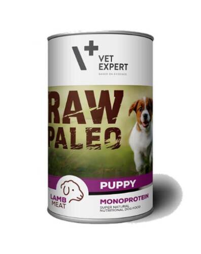 Vetexpert raw paleo puppy cu miel 400 g