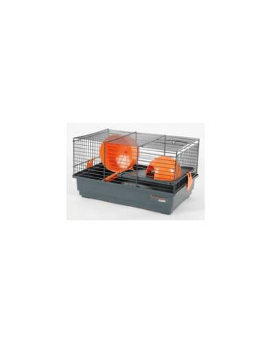 Zolux cușcă indoor 50 cm pentru șoarece double color gri / portocaliu