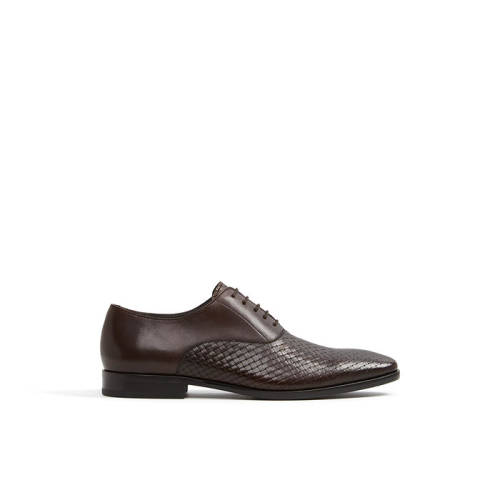 Pantofi eleganti maro, pentru barbati, aldo piccadilly, din piele naturala