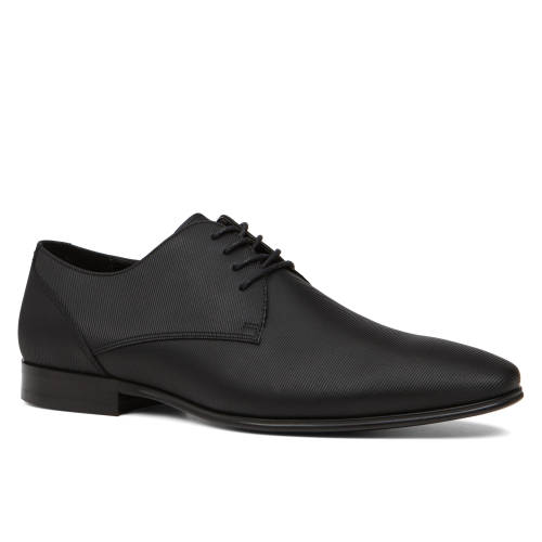 Pantofi eleganti negri, pentru barbati, aldo aswine, din piele naturala