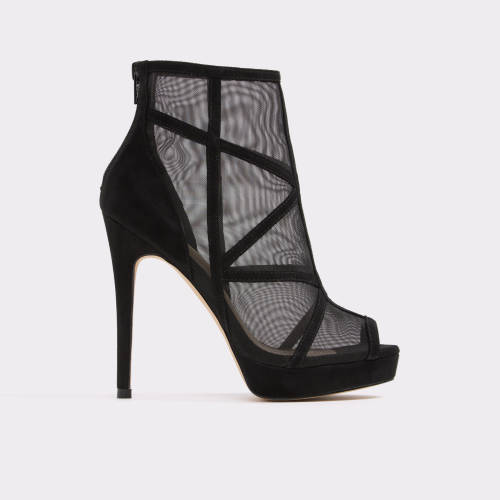 Pantofi negri, de dama, aldo - ceryl98, din material textil