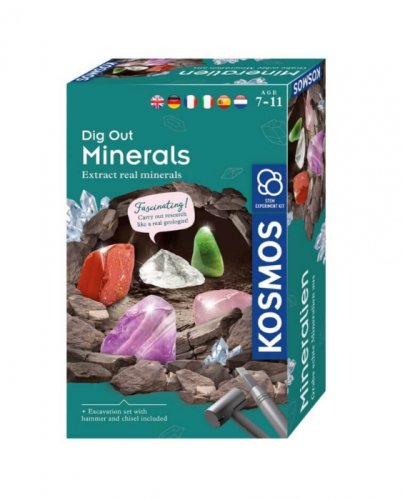 Set educativ stem - extragerea de minerale