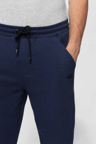 Pantaloni de molton pentru bărbați spmd302 - bleumarin melanj