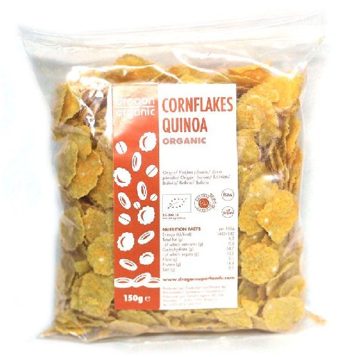 Fulgi de porumb cu quinoa bio 150gr dragon superfoods