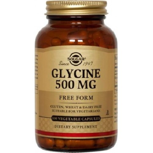 Glycine 500mg 100cps solgar