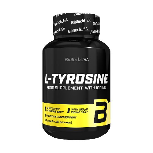  l-tyrosine 1000 mg 100 cps biotechusa