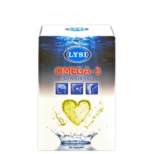Omega 3 ulei pur de peste 80cps lisy